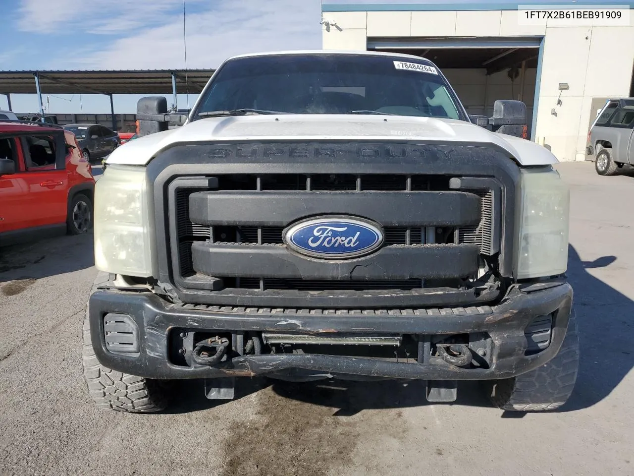 2011 Ford F250 Super Duty VIN: 1FT7X2B61BEB91909 Lot: 78484264