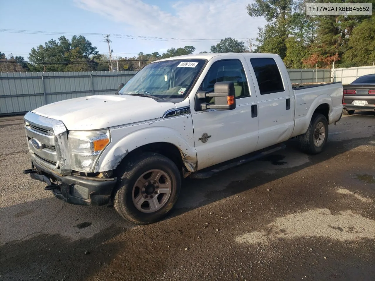 2011 Ford F250 Super Duty VIN: 1FT7W2ATXBEB45652 Lot: 78787814