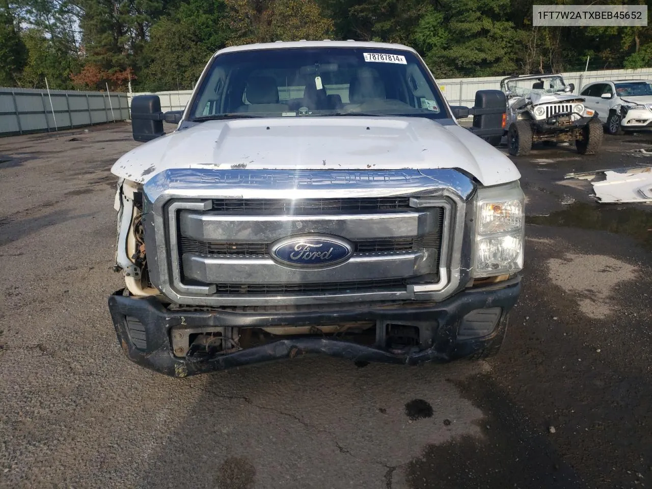 2011 Ford F250 Super Duty VIN: 1FT7W2ATXBEB45652 Lot: 78787814