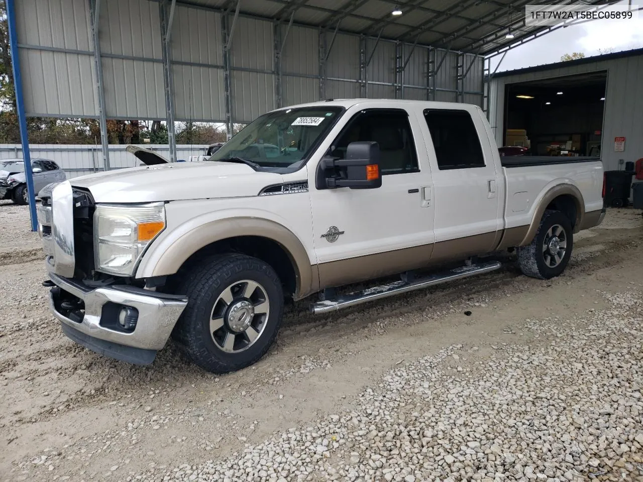 2011 Ford F250 Super Duty VIN: 1FT7W2AT5BEC05899 Lot: 78852584