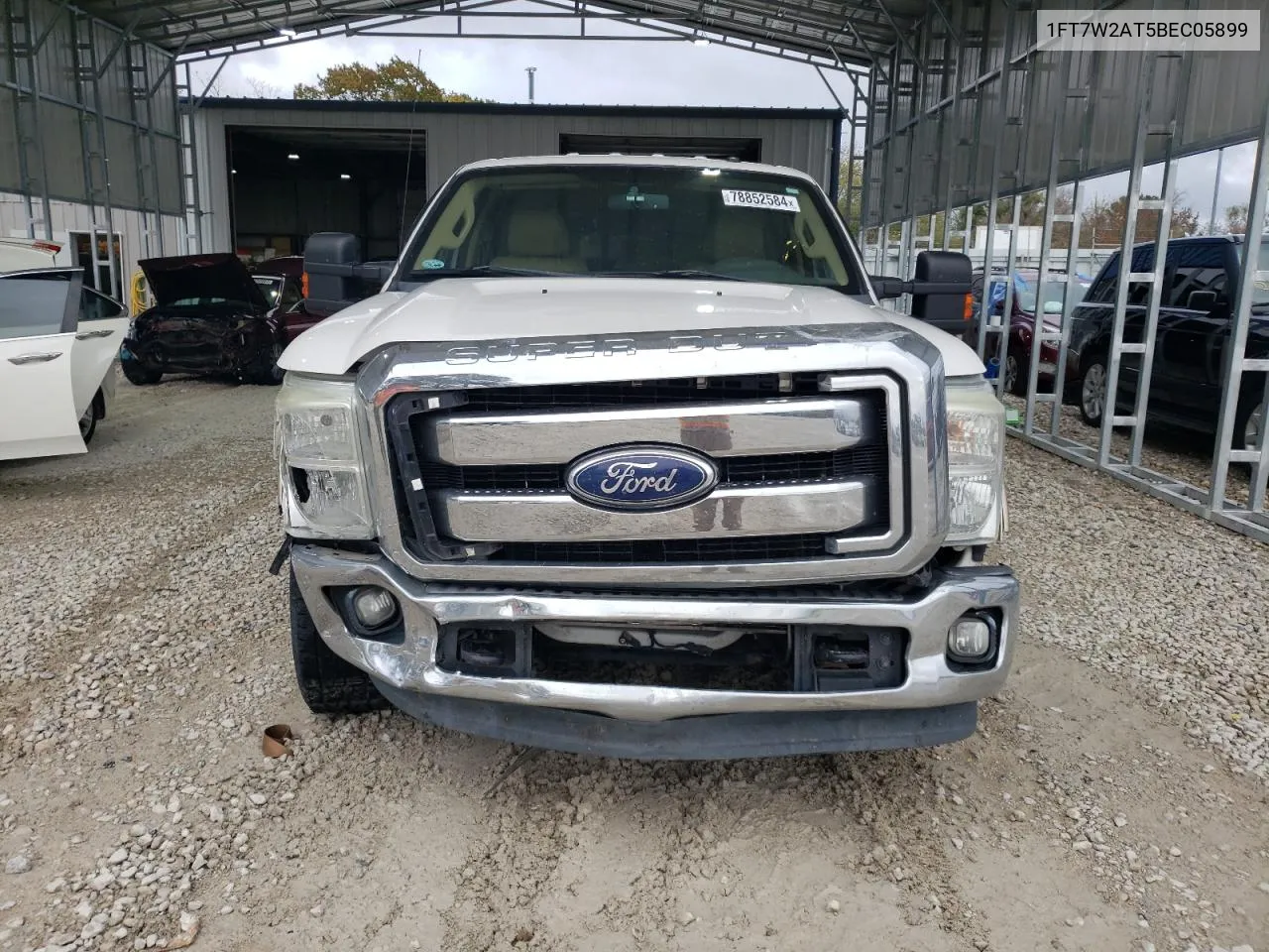 2011 Ford F250 Super Duty VIN: 1FT7W2AT5BEC05899 Lot: 78852584