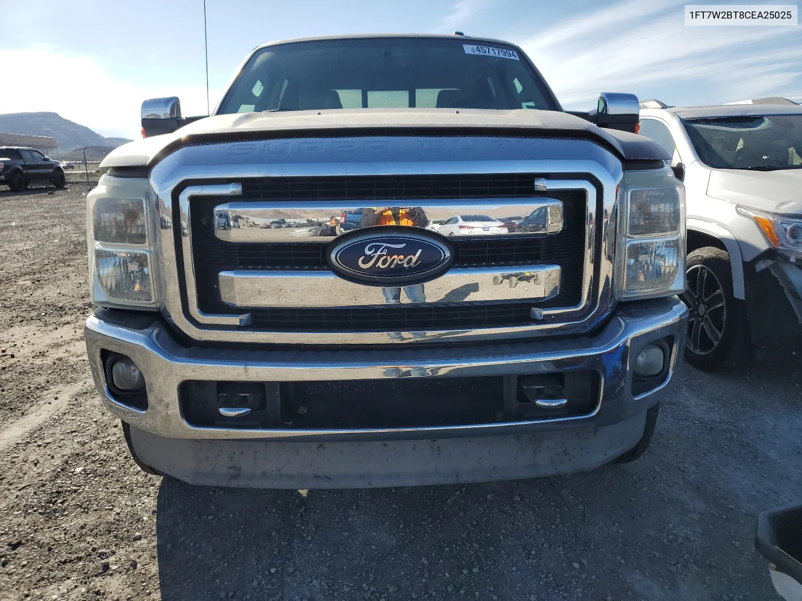 2012 Ford F250 Super Duty VIN: 1FT7W2BT8CEA25025 Lot: 45717994