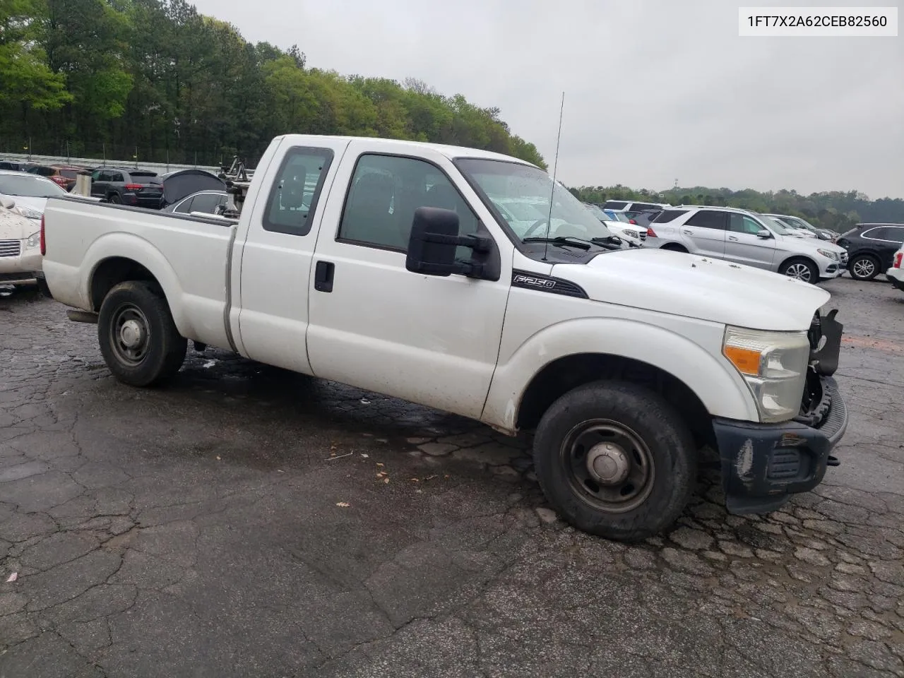 2012 Ford F250 Super Duty VIN: 1FT7X2A62CEB82560 Lot: 50257354