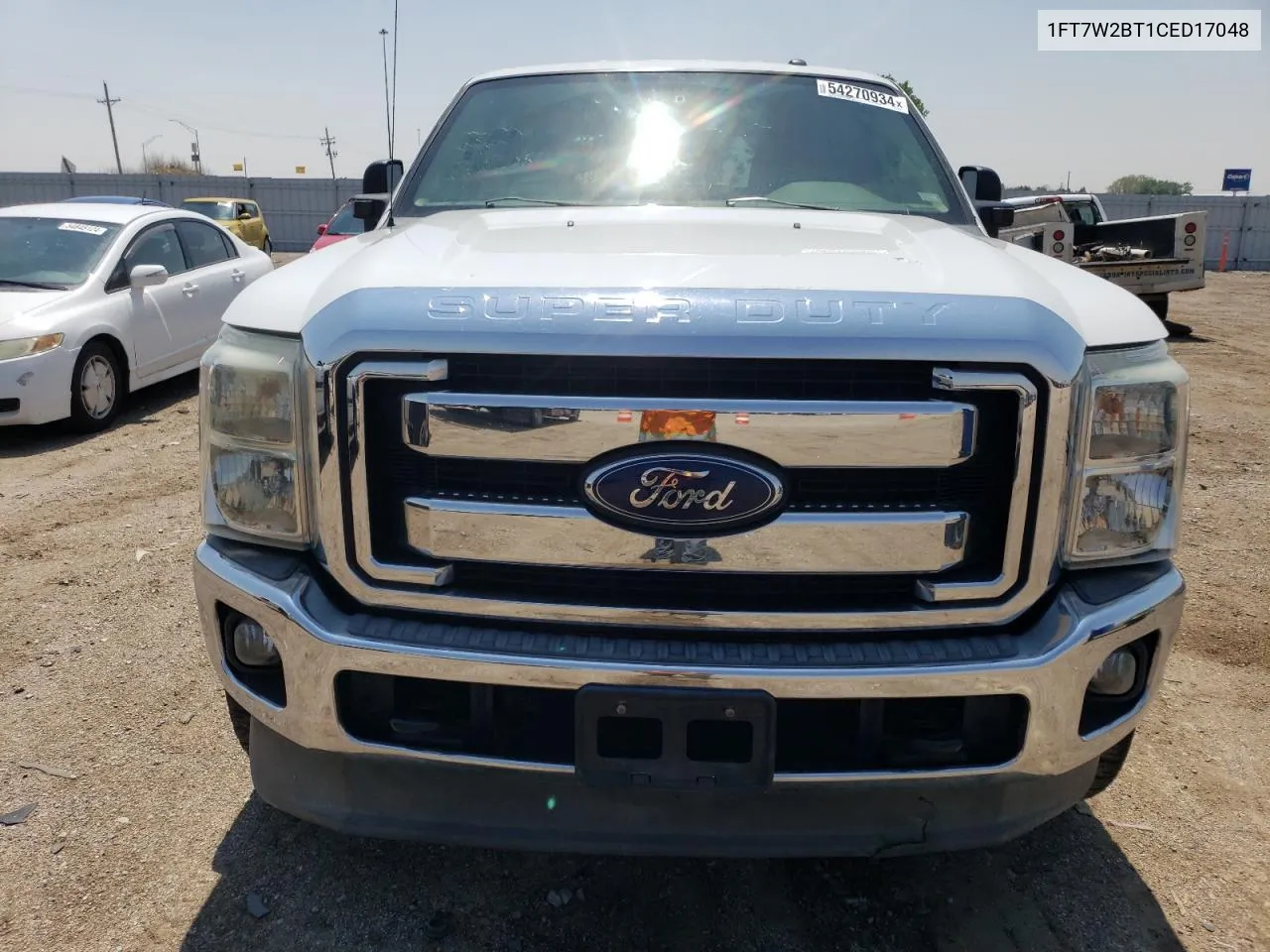 2012 Ford F250 Super Duty VIN: 1FT7W2BT1CED17048 Lot: 54270934