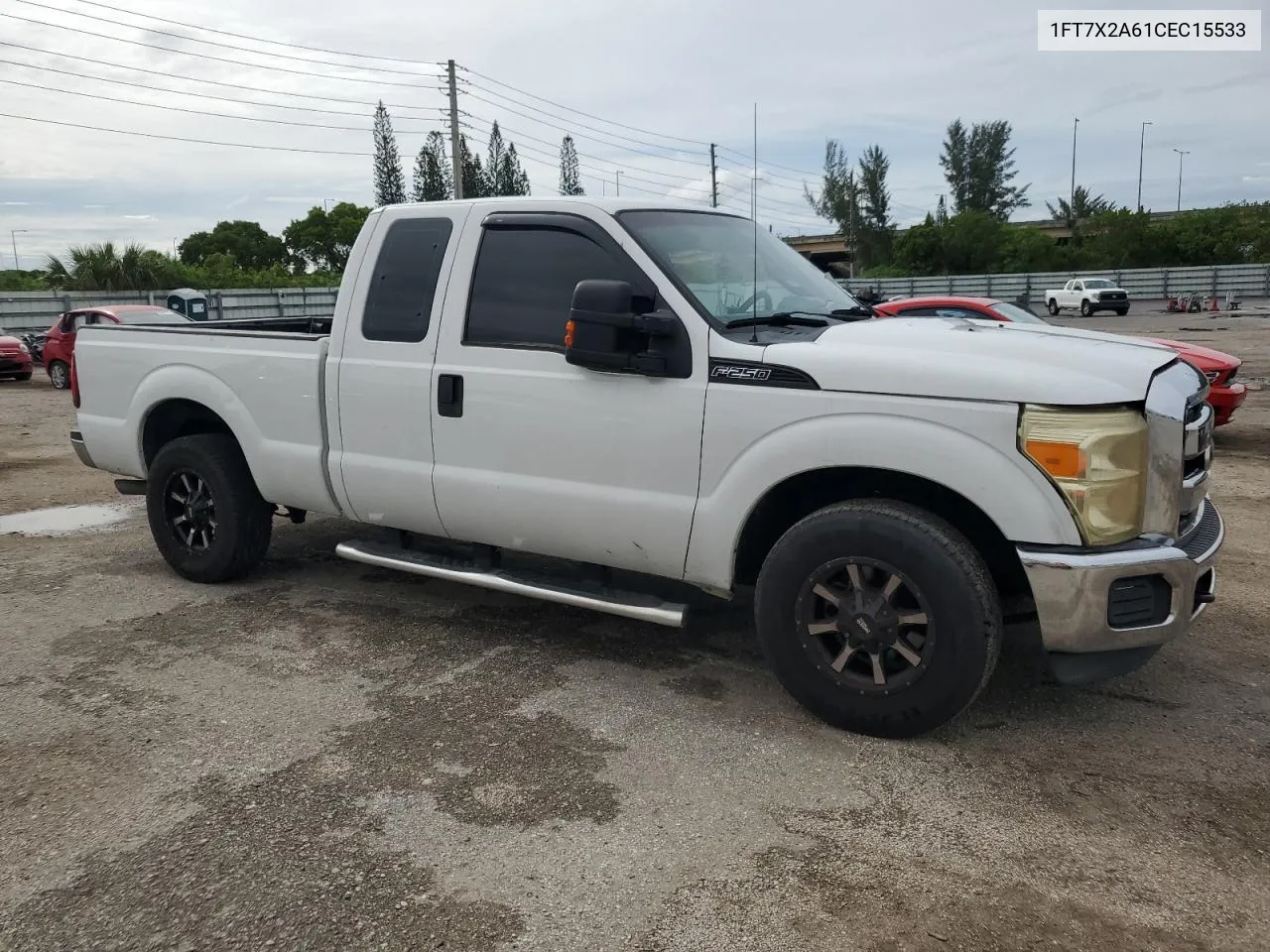 1FT7X2A61CEC15533 2012 Ford F250 Super Duty