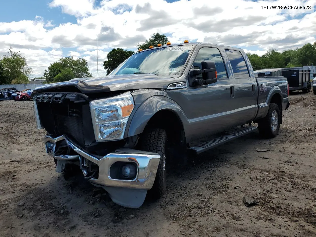 2012 Ford F250 Super Duty VIN: 1FT7W2B69CEA68623 Lot: 60058714