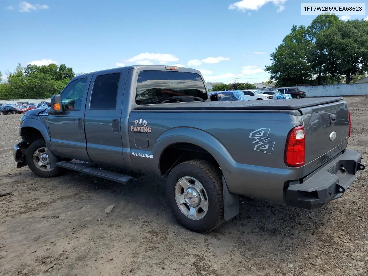 2012 Ford F250 Super Duty VIN: 1FT7W2B69CEA68623 Lot: 60058714