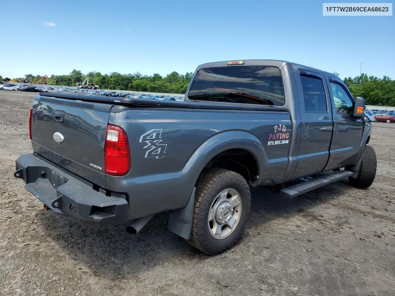 2012 Ford F250 Super Duty VIN: 1FT7W2B69CEA68623 Lot: 60058714