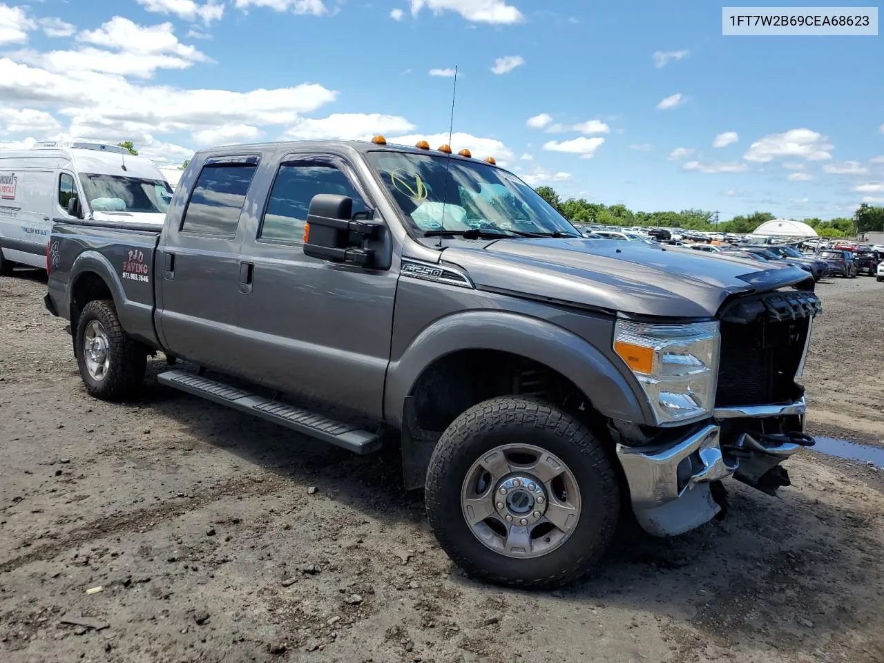 1FT7W2B69CEA68623 2012 Ford F250 Super Duty