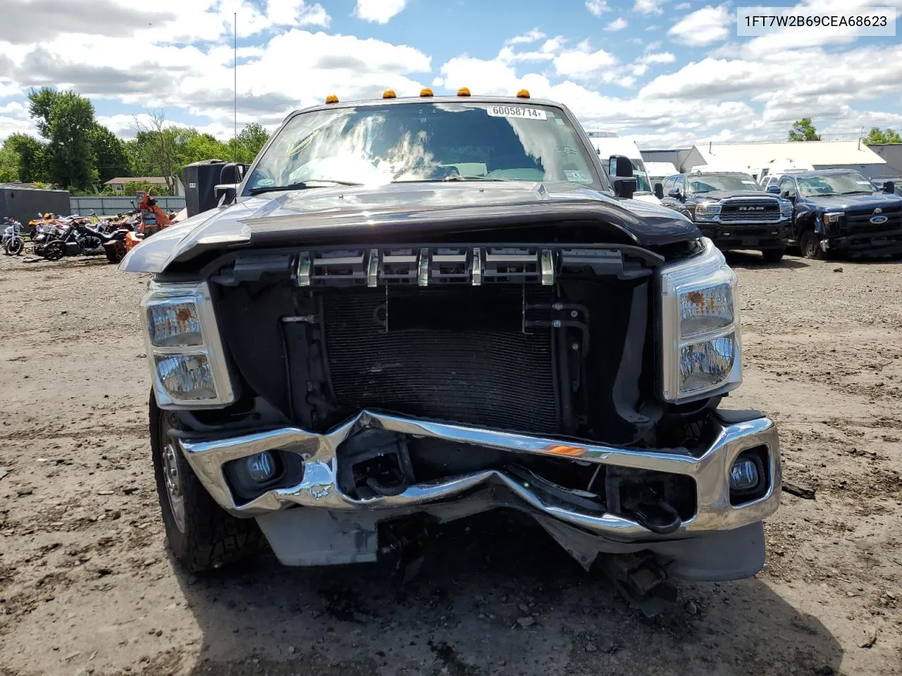 2012 Ford F250 Super Duty VIN: 1FT7W2B69CEA68623 Lot: 60058714