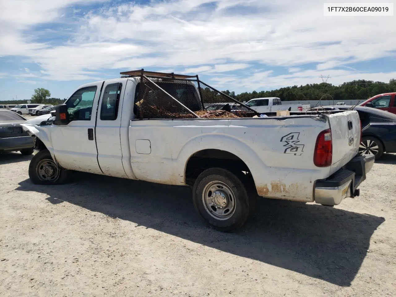 2012 Ford F250 Super Duty VIN: 1FT7X2B60CEA09019 Lot: 60893964