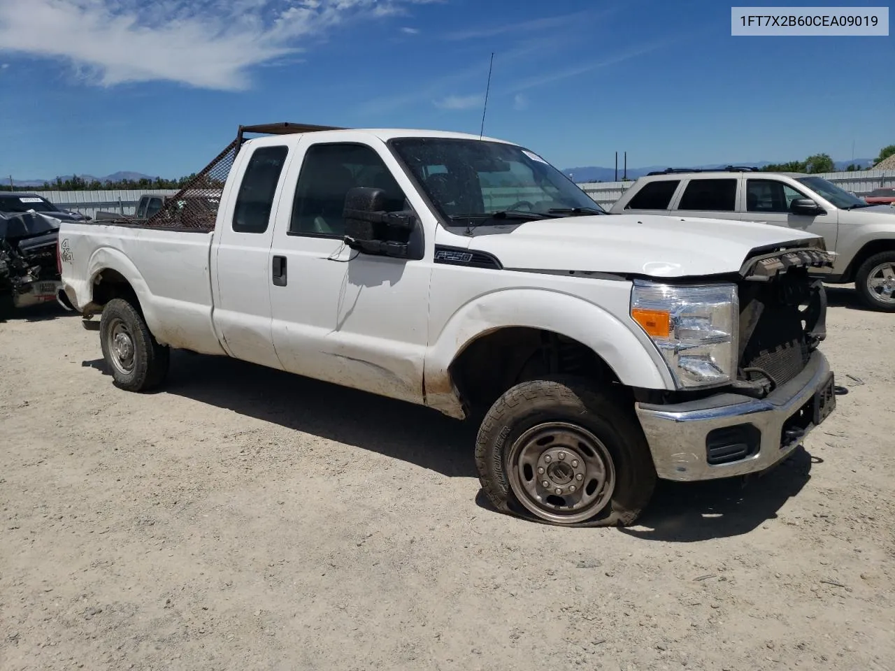 2012 Ford F250 Super Duty VIN: 1FT7X2B60CEA09019 Lot: 60893964