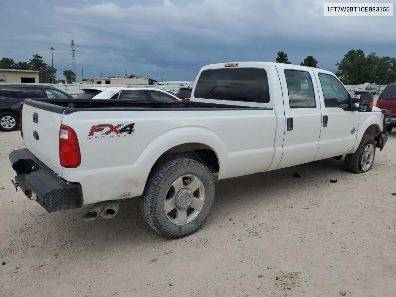 2012 Ford F250 Super Duty VIN: 1FT7W2BT1CEB83156 Lot: 62812454