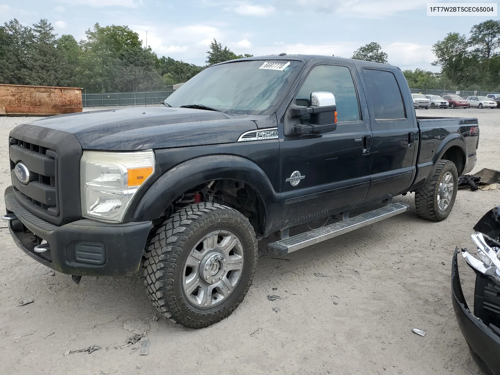 2012 Ford F250 Super Duty VIN: 1FT7W2BT5CEC65004 Lot: 66977704