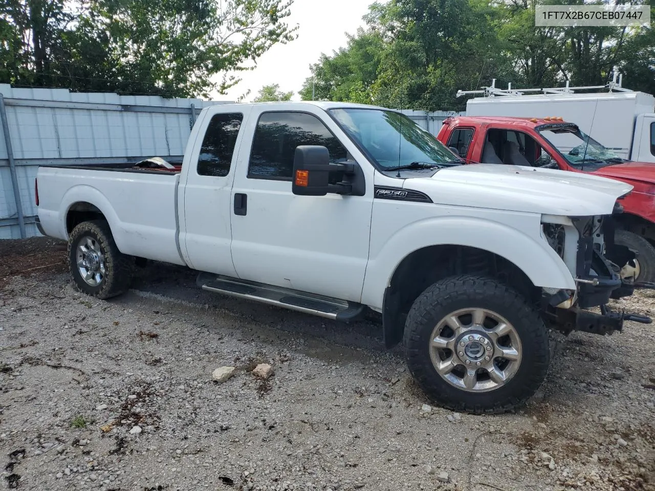 2012 Ford F250 Super Duty VIN: 1FT7X2B67CEB07447 Lot: 67387694