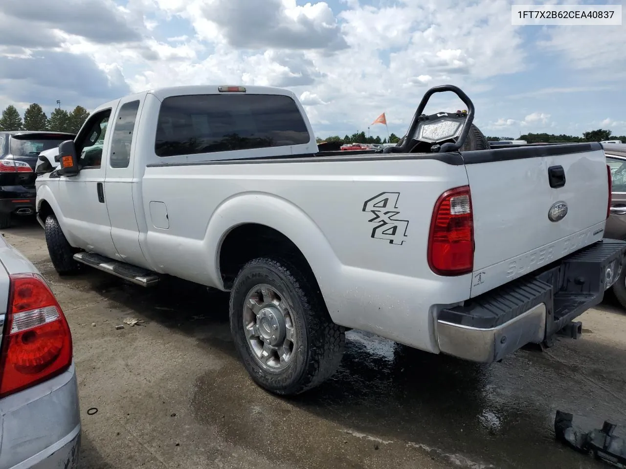 2012 Ford F250 Super Duty VIN: 1FT7X2B62CEA40837 Lot: 68913224