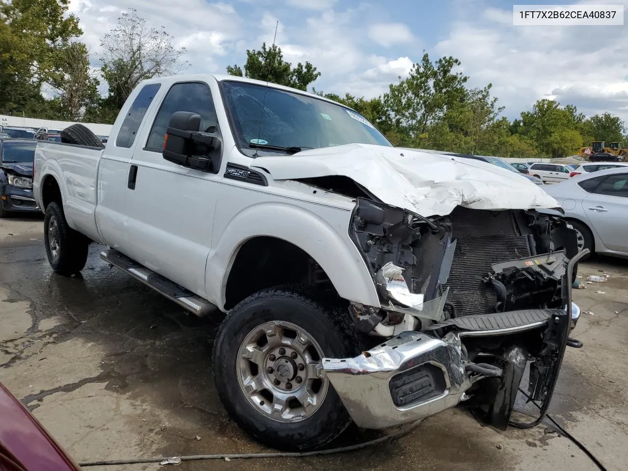 2012 Ford F250 Super Duty VIN: 1FT7X2B62CEA40837 Lot: 68913224