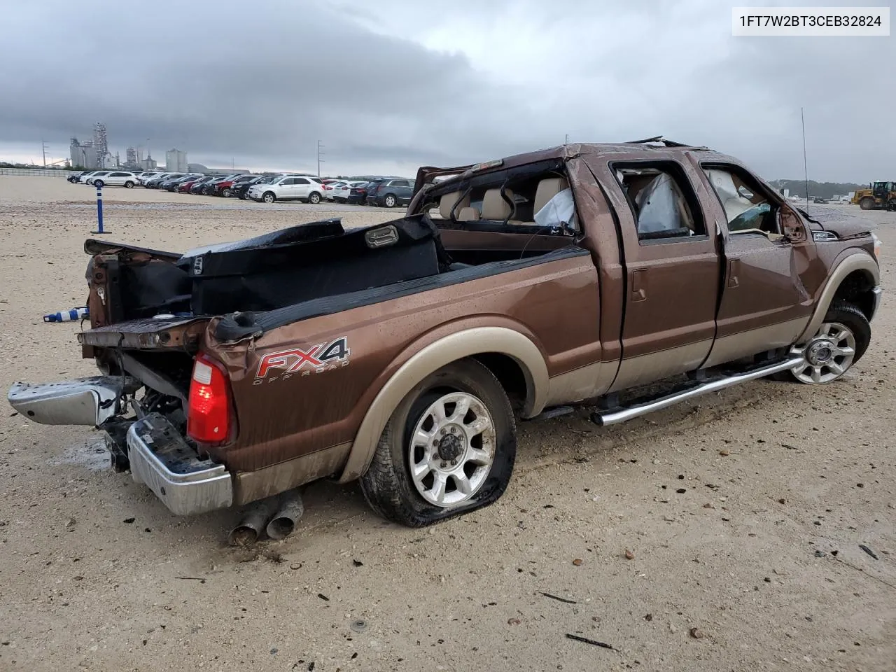 2012 Ford F250 Super Duty VIN: 1FT7W2BT3CEB32824 Lot: 68998854