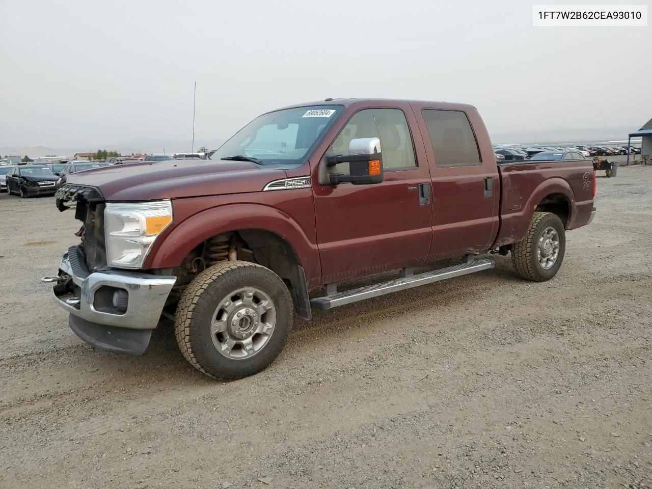 2012 Ford F250 Super Duty VIN: 1FT7W2B62CEA93010 Lot: 69052604