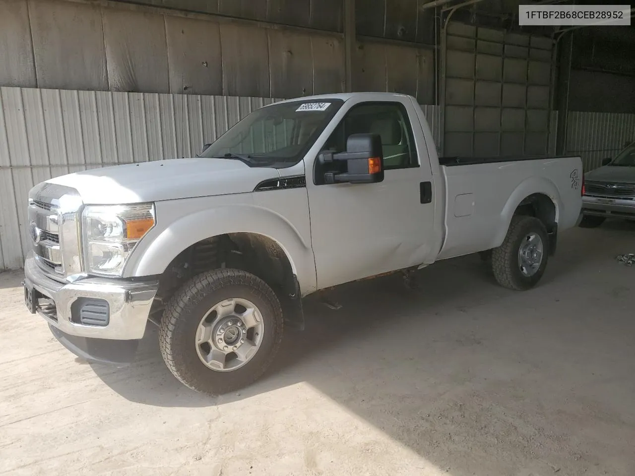 2012 Ford F250 Super Duty VIN: 1FTBF2B68CEB28952 Lot: 69852764