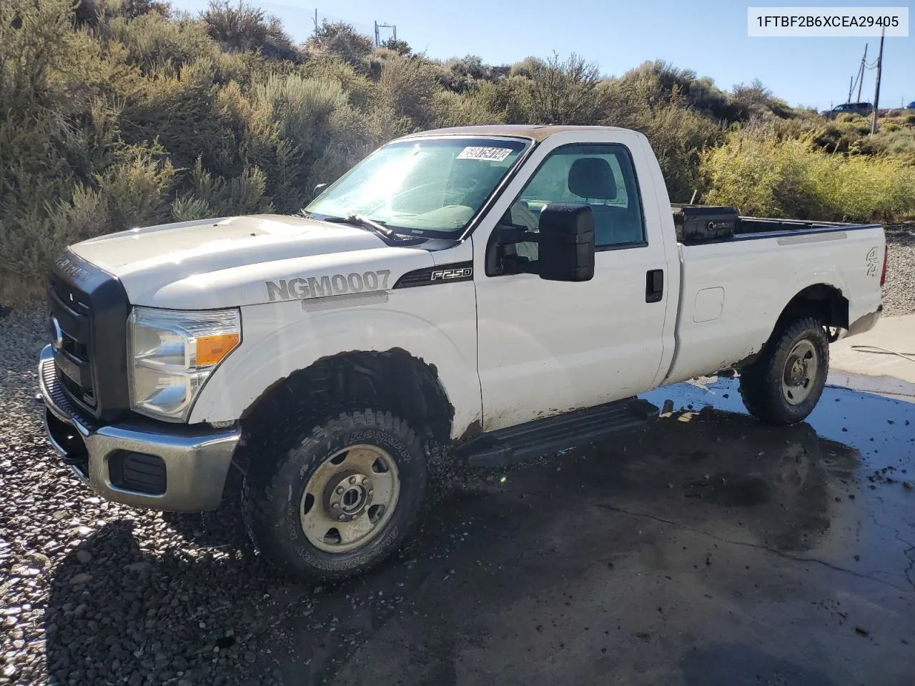 2012 Ford F250 Super Duty VIN: 1FTBF2B6XCEA29405 Lot: 69875414