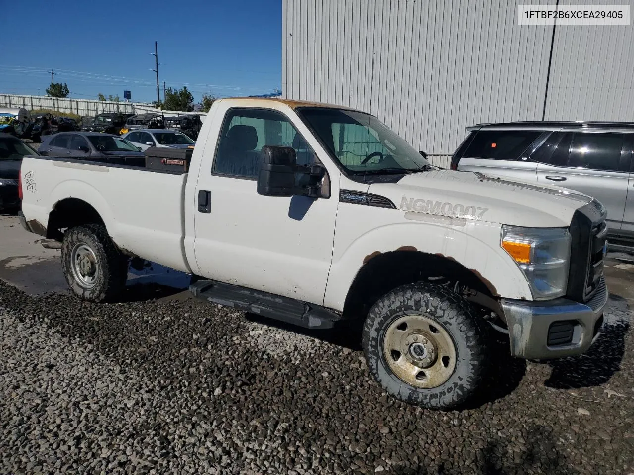 1FTBF2B6XCEA29405 2012 Ford F250 Super Duty