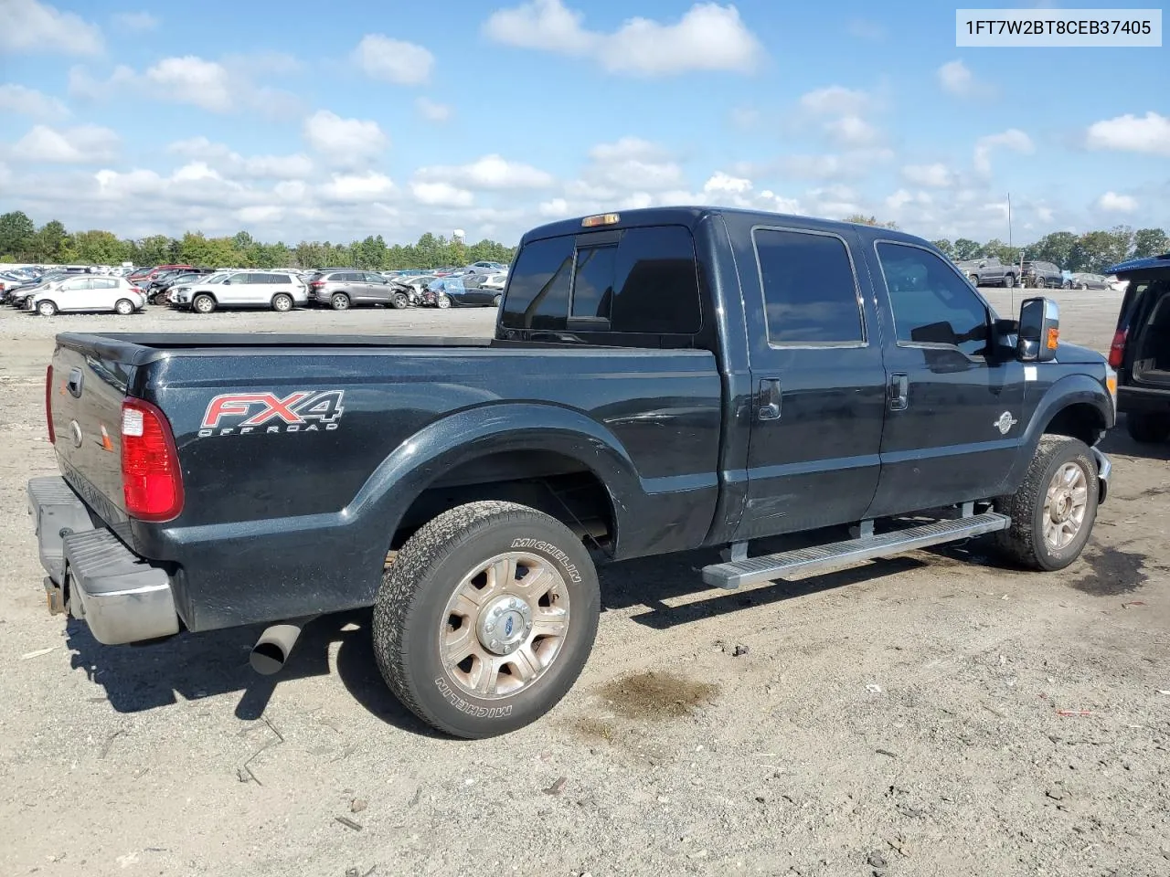 1FT7W2BT8CEB37405 2012 Ford F250 Super Duty