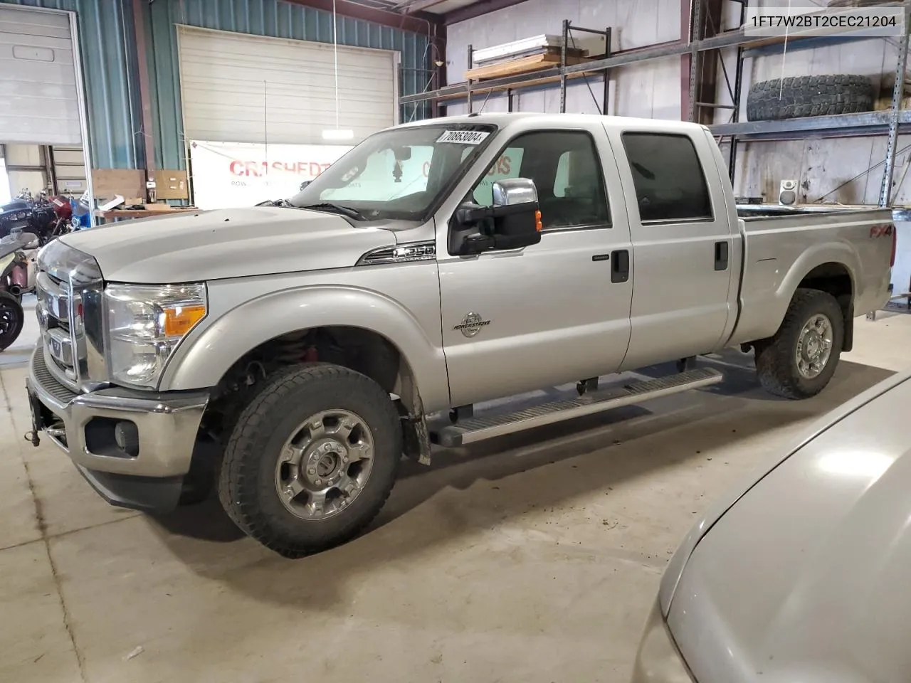 2012 Ford F250 Super Duty VIN: 1FT7W2BT2CEC21204 Lot: 70863004