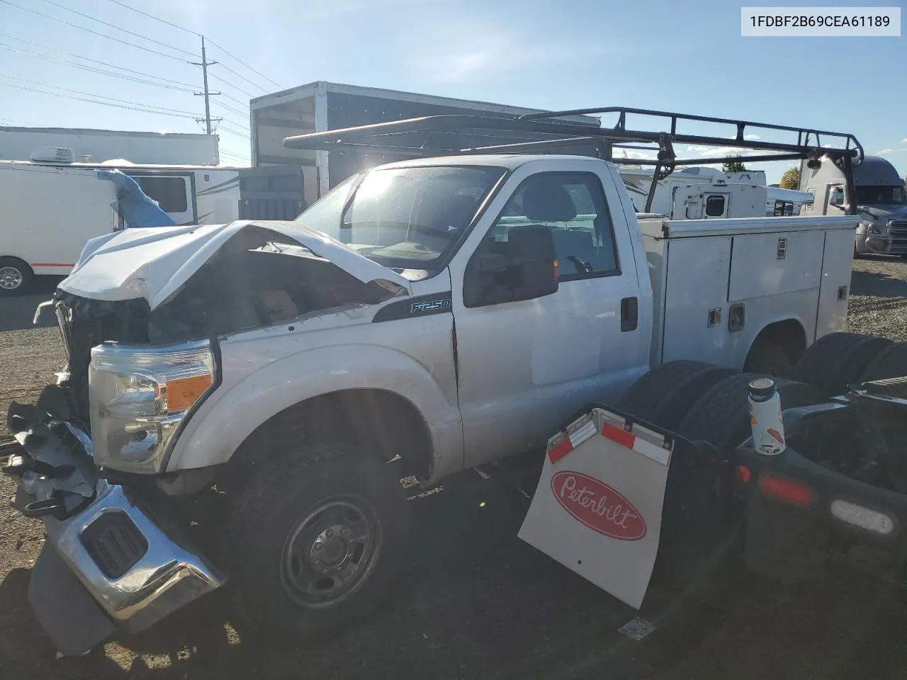 2012 Ford F250 Super Duty VIN: 1FDBF2B69CEA61189 Lot: 71605204