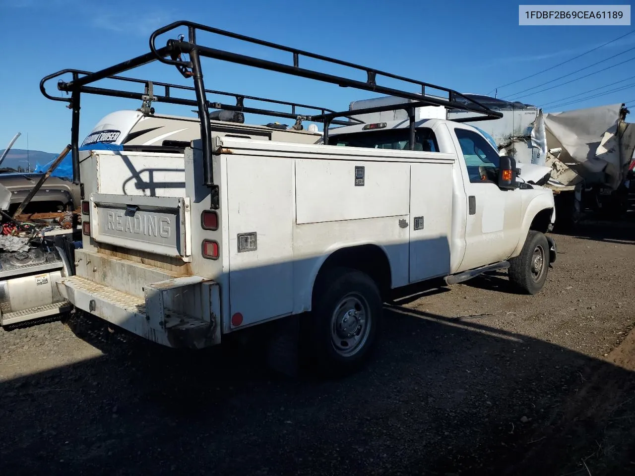 2012 Ford F250 Super Duty VIN: 1FDBF2B69CEA61189 Lot: 71605204