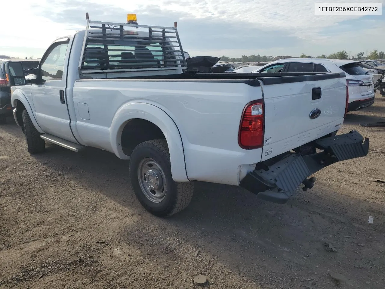 2012 Ford F250 Super Duty VIN: 1FTBF2B6XCEB42772 Lot: 71679584