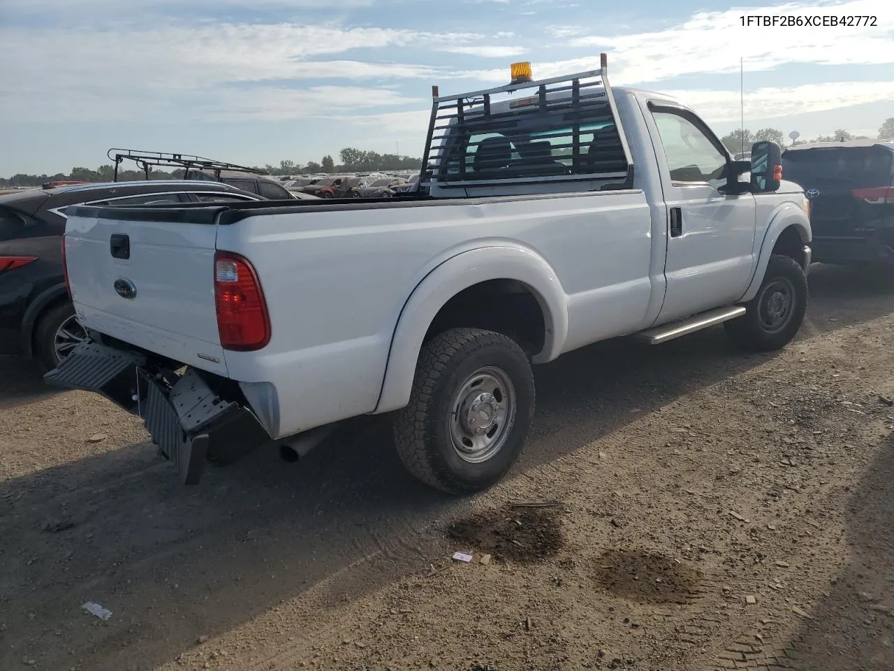 2012 Ford F250 Super Duty VIN: 1FTBF2B6XCEB42772 Lot: 71679584