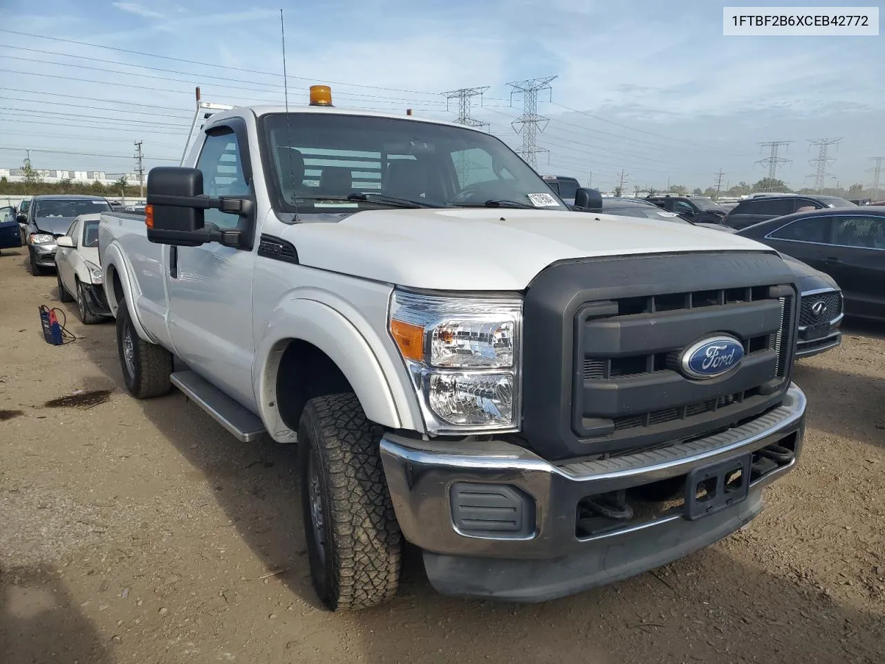 2012 Ford F250 Super Duty VIN: 1FTBF2B6XCEB42772 Lot: 71679584