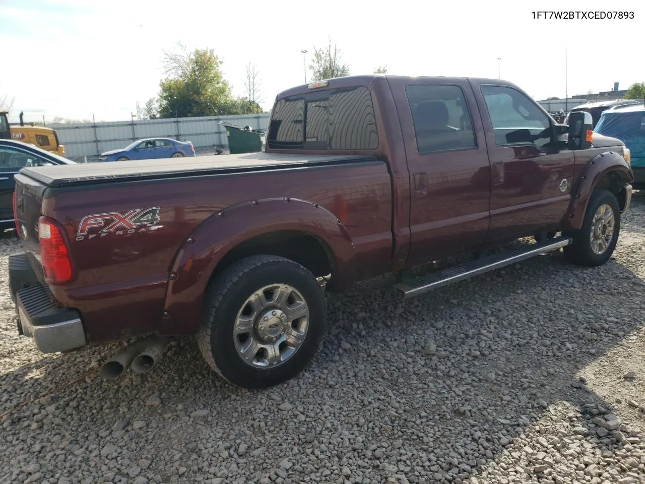 2012 Ford F250 Super Duty VIN: 1FT7W2BTXCED07893 Lot: 71735314