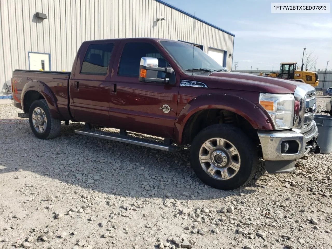 2012 Ford F250 Super Duty VIN: 1FT7W2BTXCED07893 Lot: 71735314