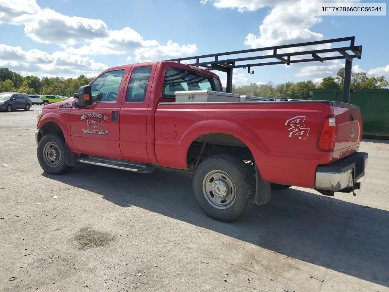 2012 Ford F250 Super Duty VIN: 1FT7X2B66CEC56044 Lot: 71955874