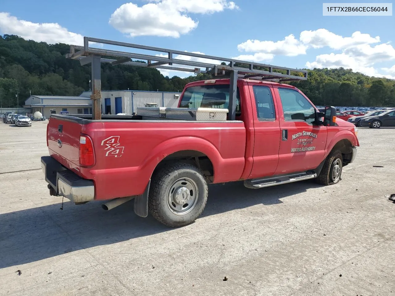 2012 Ford F250 Super Duty VIN: 1FT7X2B66CEC56044 Lot: 71955874