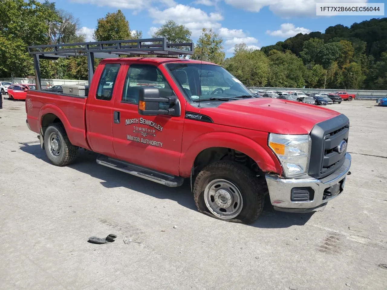 2012 Ford F250 Super Duty VIN: 1FT7X2B66CEC56044 Lot: 71955874