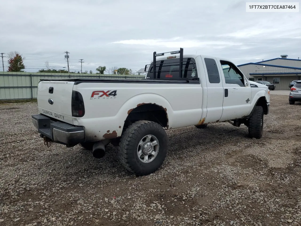 2012 Ford F250 Super Duty VIN: 1FT7X2BT7CEA87464 Lot: 72716204