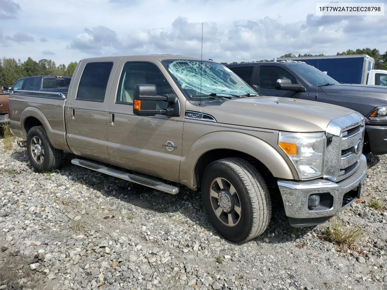 2012 Ford F250 Super Duty VIN: 1FT7W2AT2CEC28798 Lot: 74479004