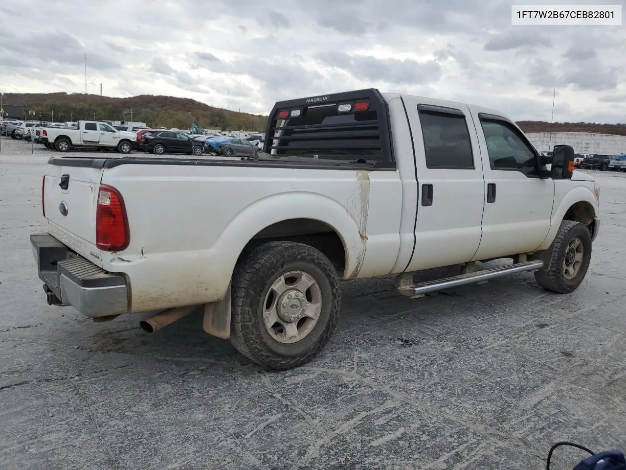 2012 Ford F250 Super Duty VIN: 1FT7W2B67CEB82801 Lot: 78665964