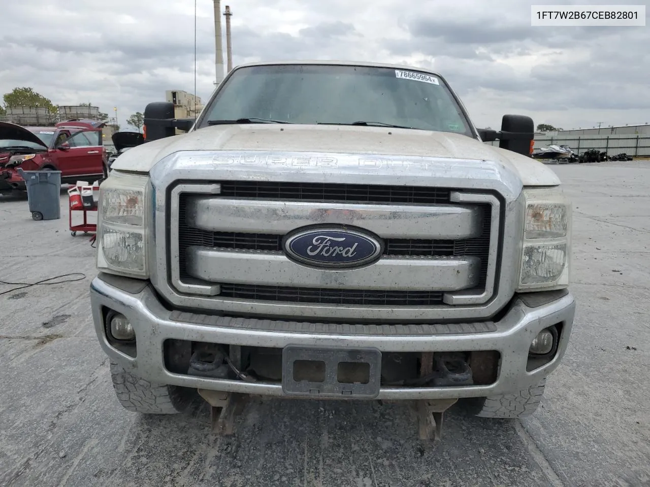 2012 Ford F250 Super Duty VIN: 1FT7W2B67CEB82801 Lot: 78665964