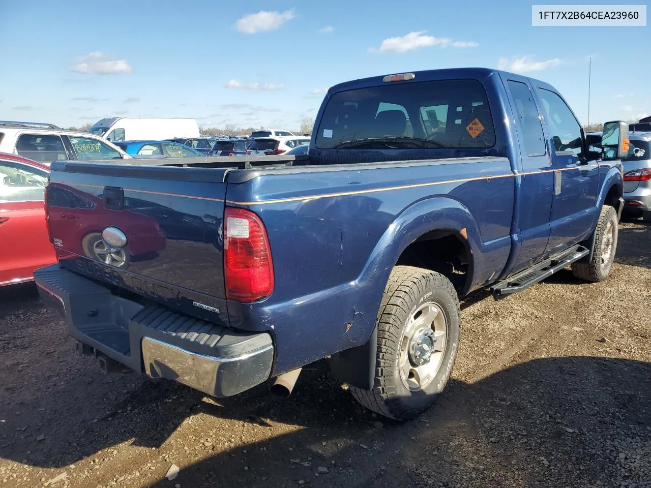 2012 Ford F250 Super Duty VIN: 1FT7X2B64CEA23960 Lot: 80295924