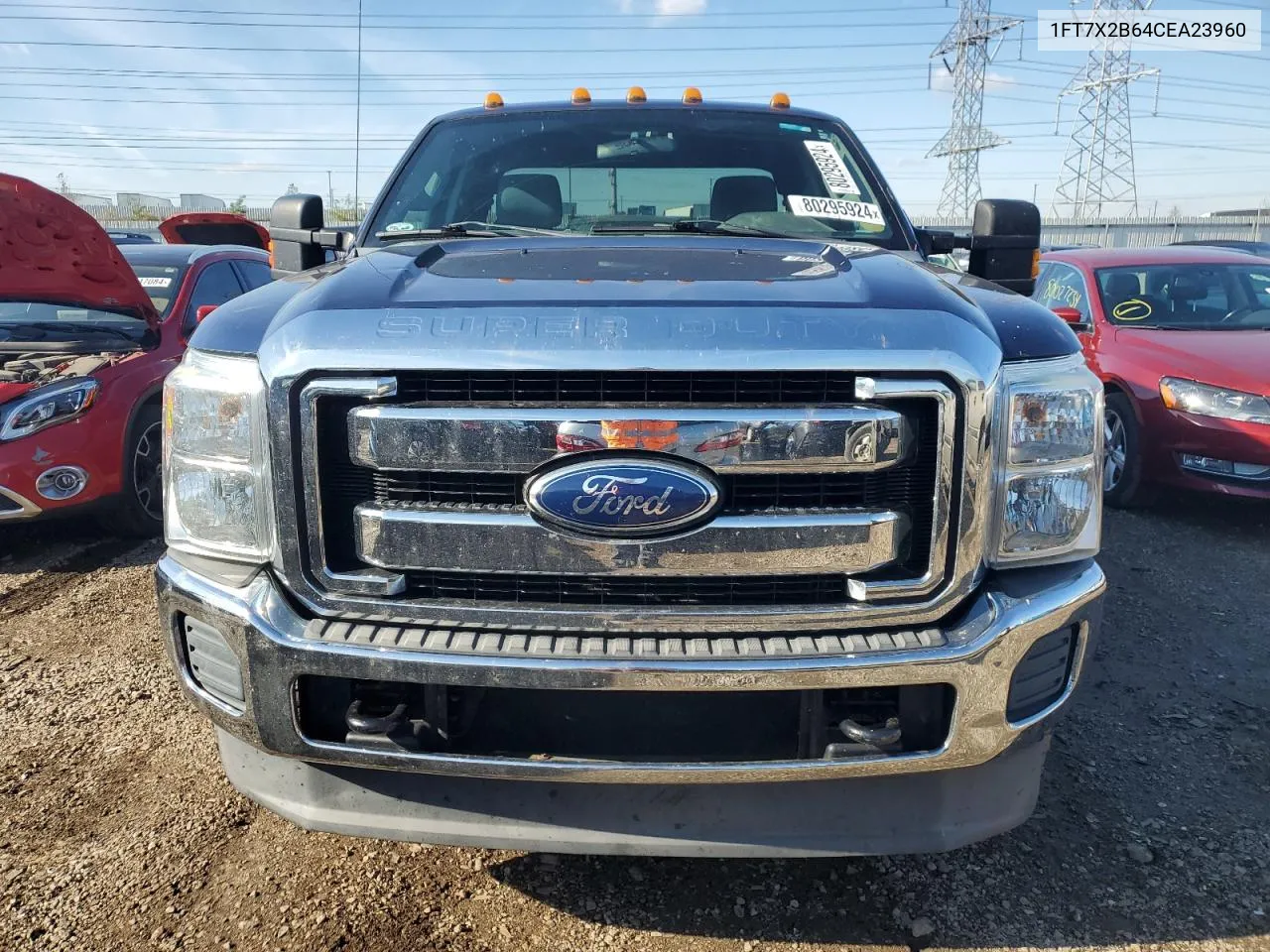 2012 Ford F250 Super Duty VIN: 1FT7X2B64CEA23960 Lot: 80295924