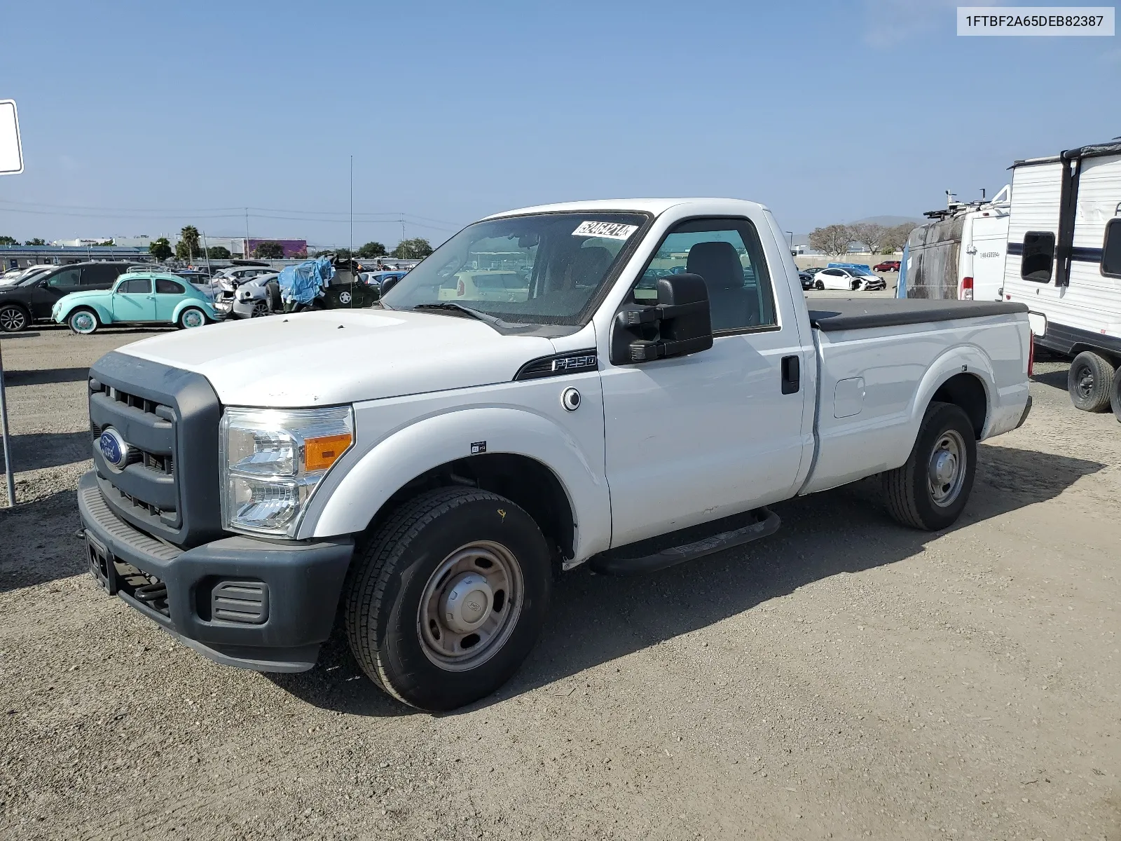 2013 Ford F250 Super Duty VIN: 1FTBF2A65DEB82387 Lot: 65092614