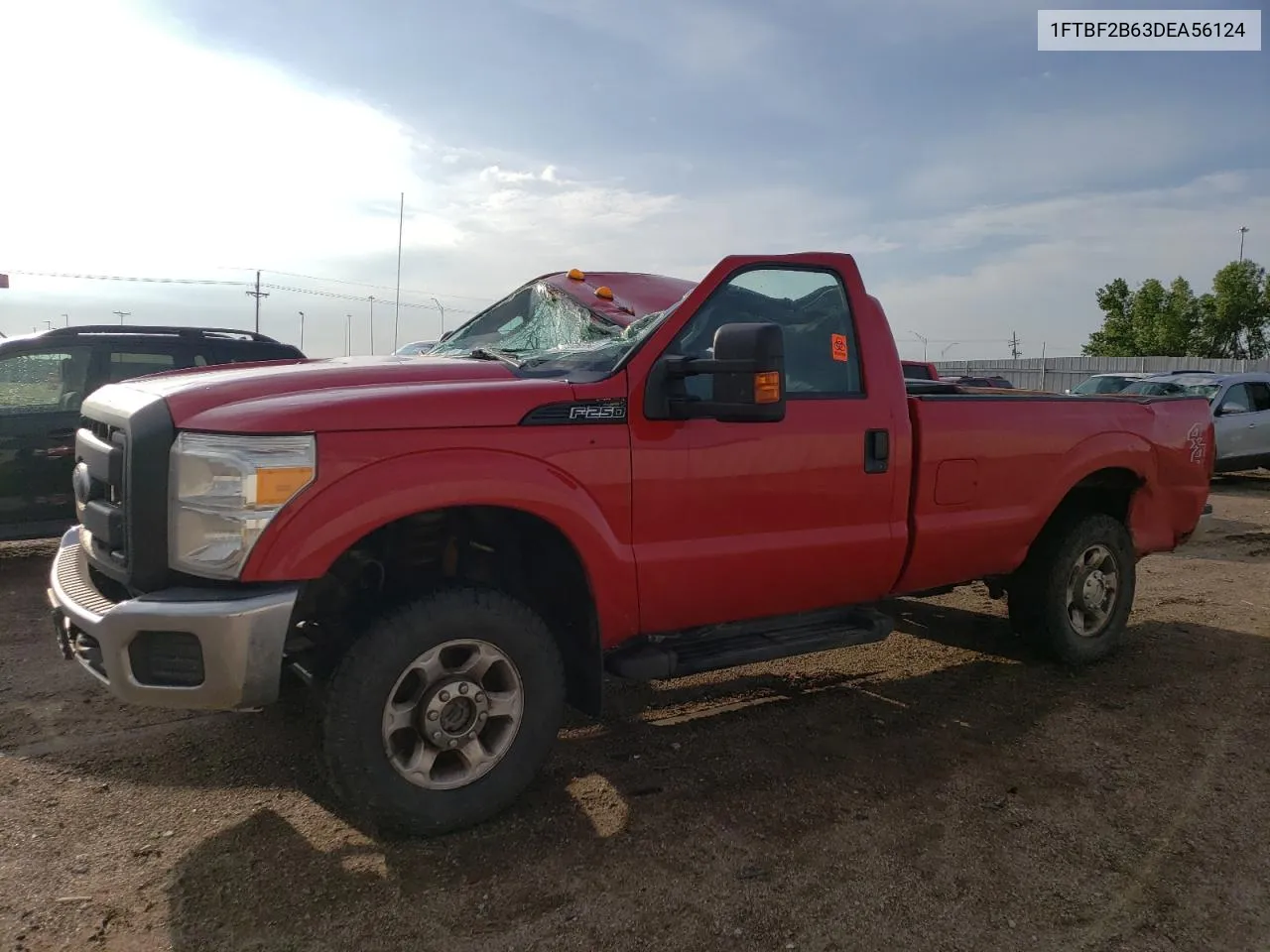 2013 Ford F250 Super Duty VIN: 1FTBF2B63DEA56124 Lot: 67105654