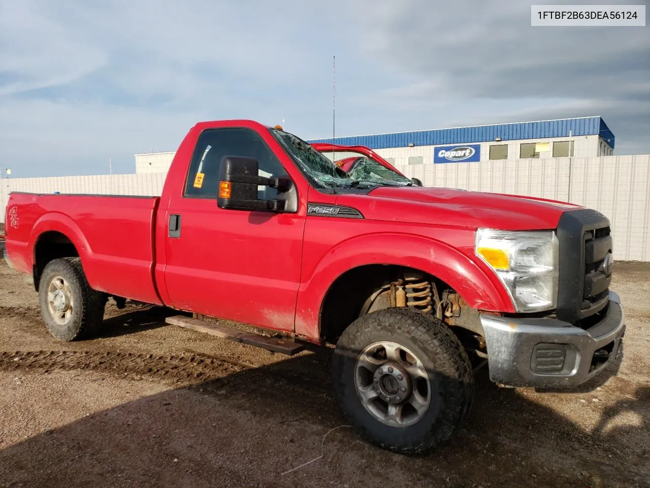 2013 Ford F250 Super Duty VIN: 1FTBF2B63DEA56124 Lot: 67105654