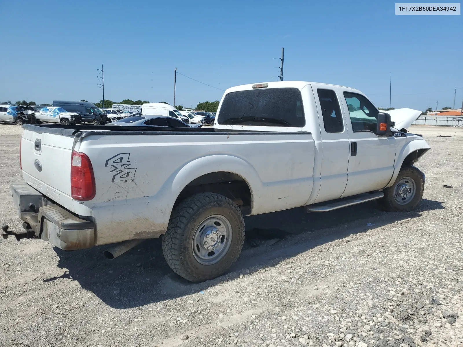 2013 Ford F250 Super Duty VIN: 1FT7X2B60DEA34942 Lot: 67488584