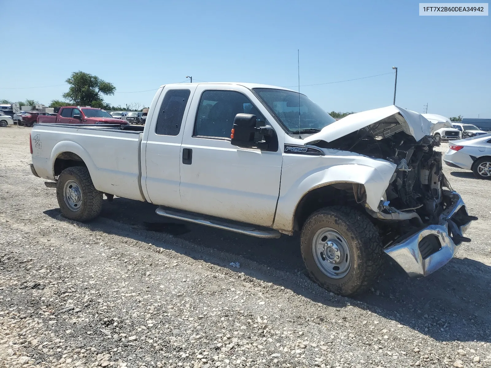 2013 Ford F250 Super Duty VIN: 1FT7X2B60DEA34942 Lot: 67488584