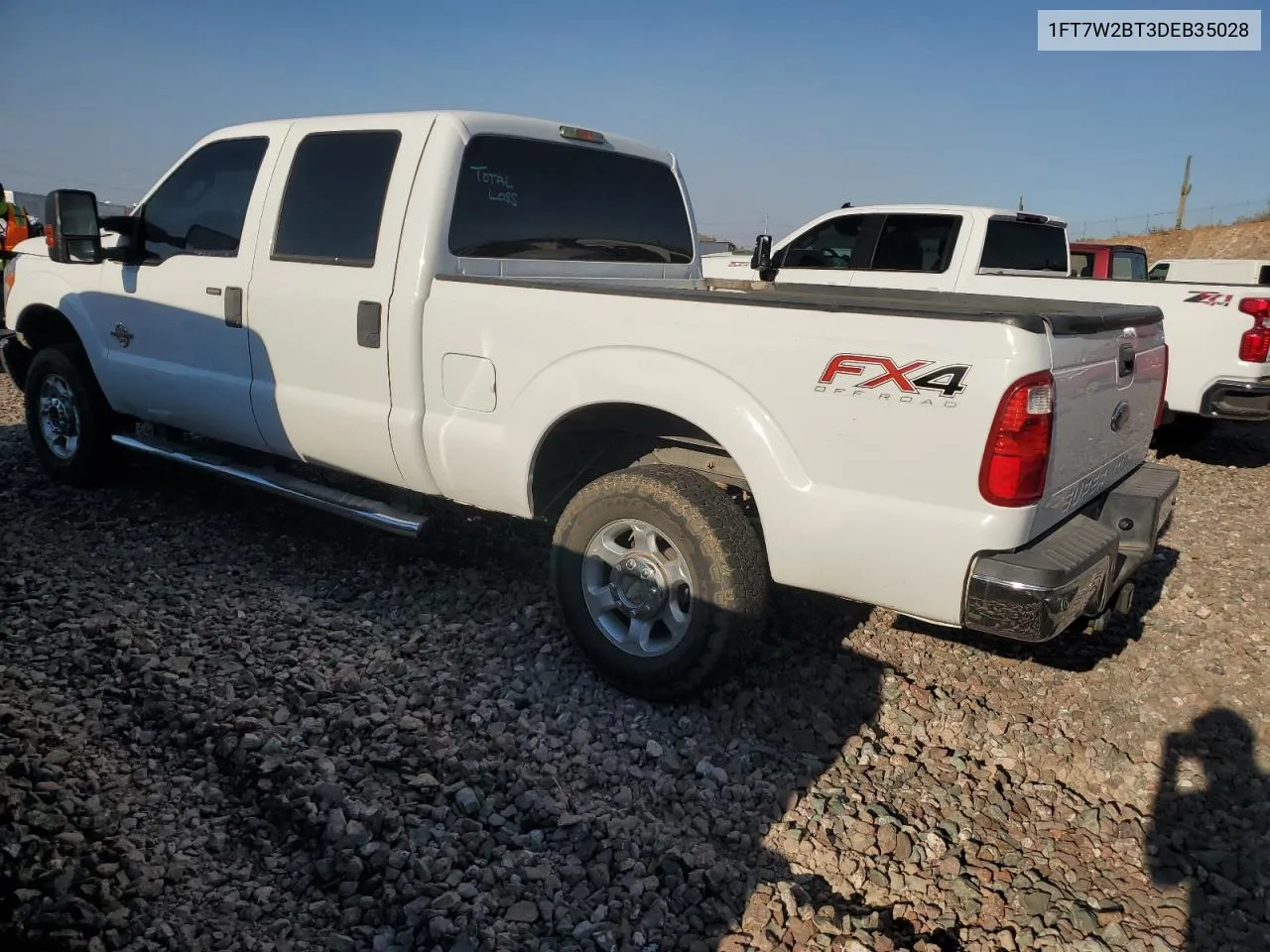 2013 Ford F250 Super Duty VIN: 1FT7W2BT3DEB35028 Lot: 70777294